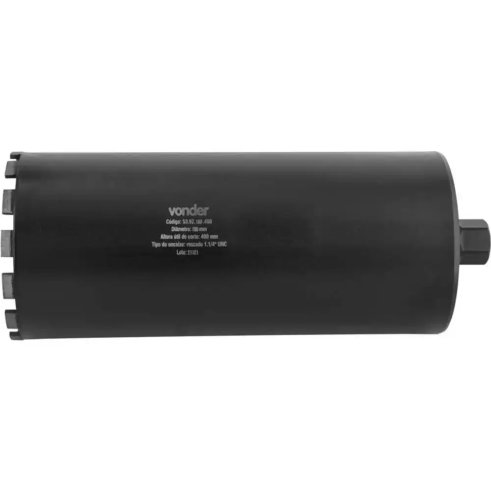 Coroa Diamantada 180mm x 450mm VONDER — fotografia 3