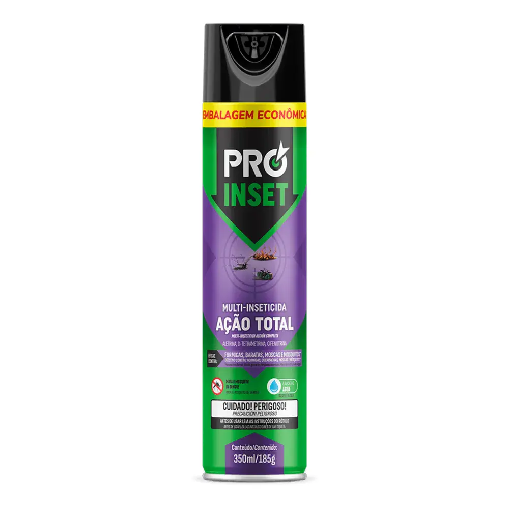 Multi-inseticida ação total modelo 350ML da Proinset — fotografia de referência