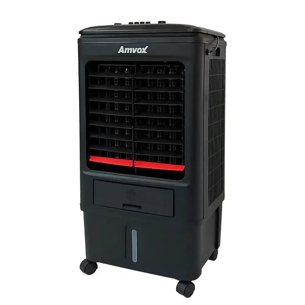 Climatizador de ar 3 velocidades 90 litros 190/230W ACL preto Amvox 110 V — fotografia 6