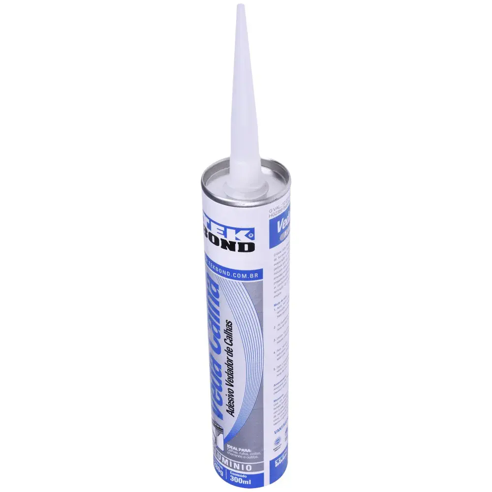 Adesivo veda calha alumínio 280G Tekbond — fotografia 4