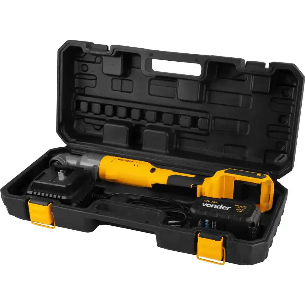 Chave de impacto angular bateria 18V encaixe 3/8POL CIV-183 Vonder — fotografia 11