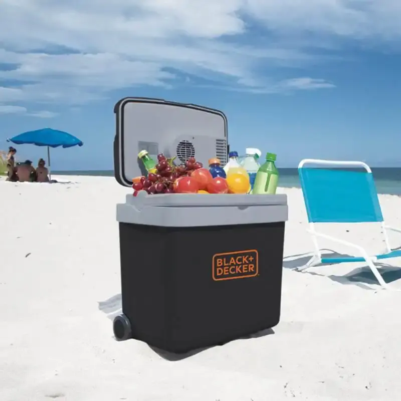 Geladeira portátil para viagem 33 litros 12V BDC33L-BR black & decker — fotografia 8