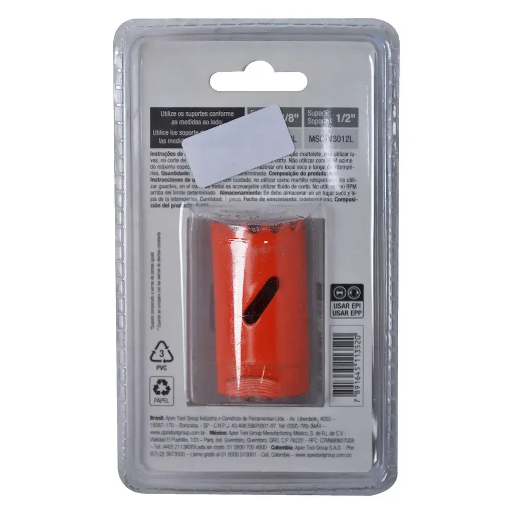 Serra copo 29MM 1.1/8 SC29BL Lufkin — fotografia 5