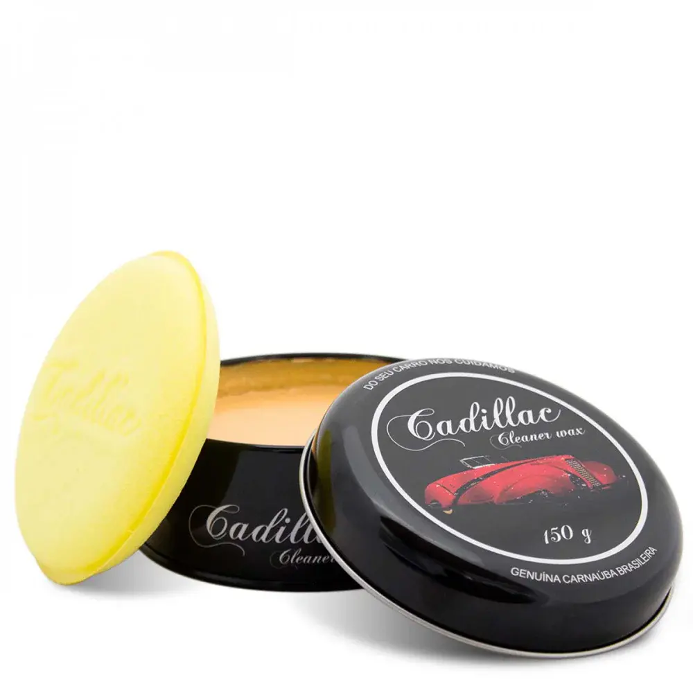 Cera automotiva cleaner wax 150G Cadillac — fotografia de referência