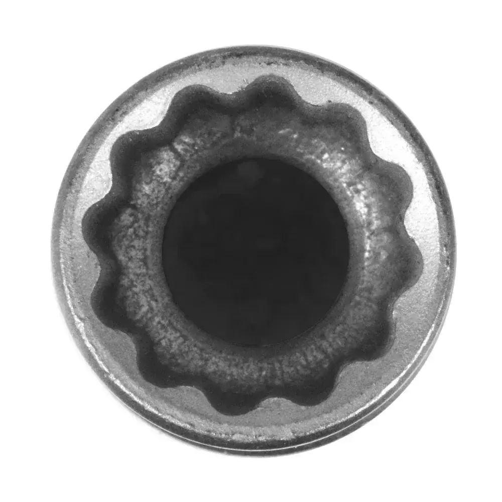 Soquete 15 mm estriado encaixe 1/2 Gedore — fotografia 9