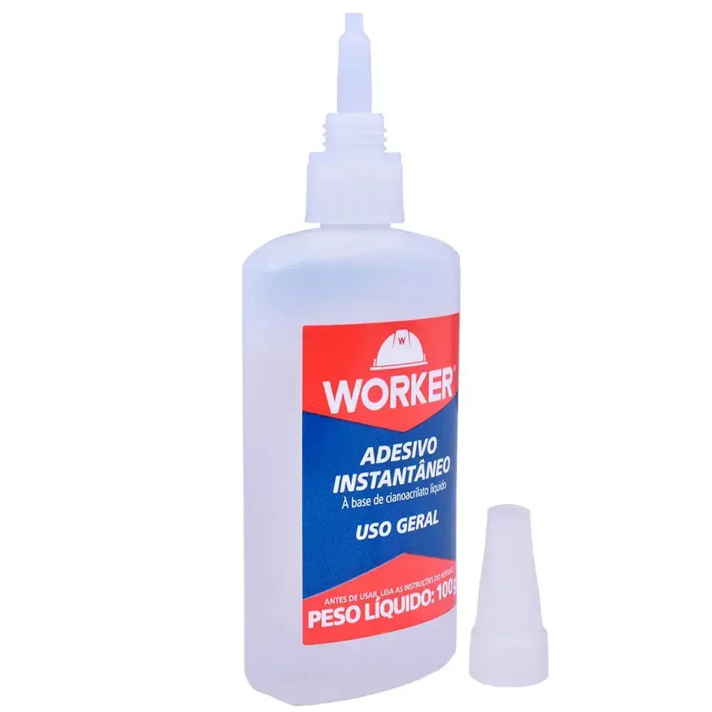 Adesivo instantâneo ultrarrápido 100G Worker — fotografia 7