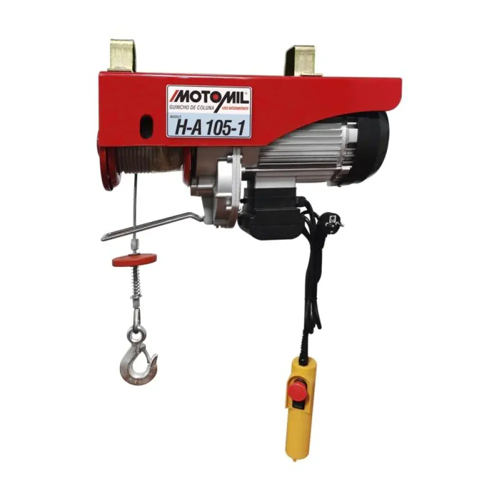 Guincho de coluna elétrico h-a 105-1 220V MotoMil — fotografia de referência