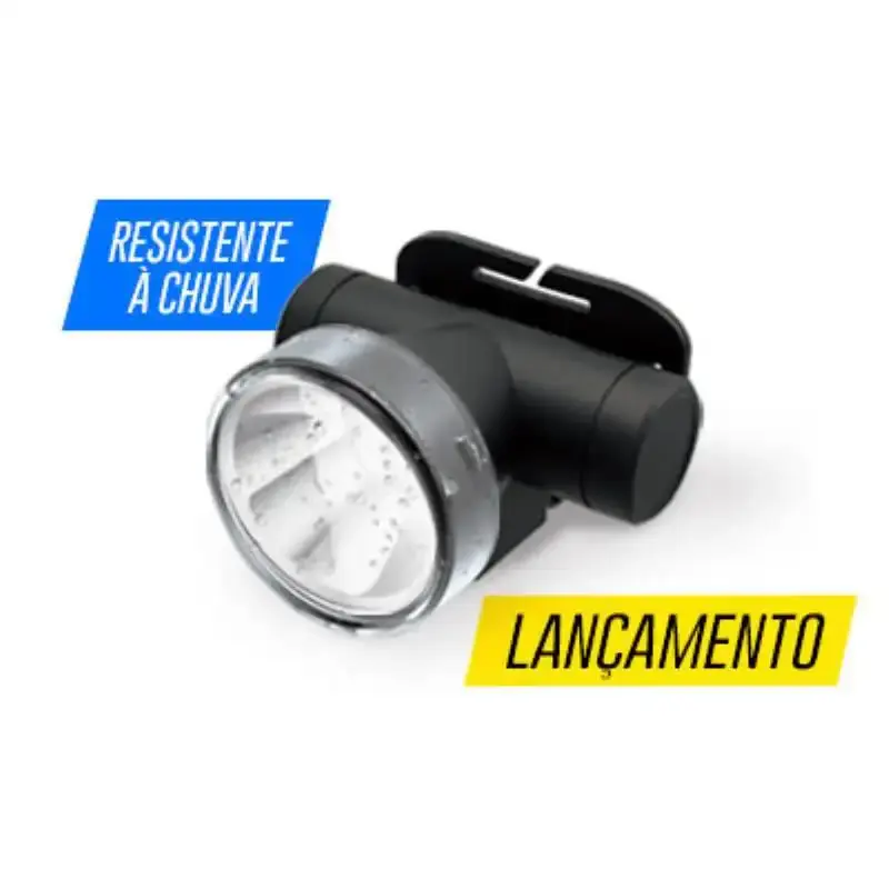 Lânterna para Cabeça à Prova de Chuva Brilho ajustável 1 LED YG-5598 NSBAO — fotografia 2