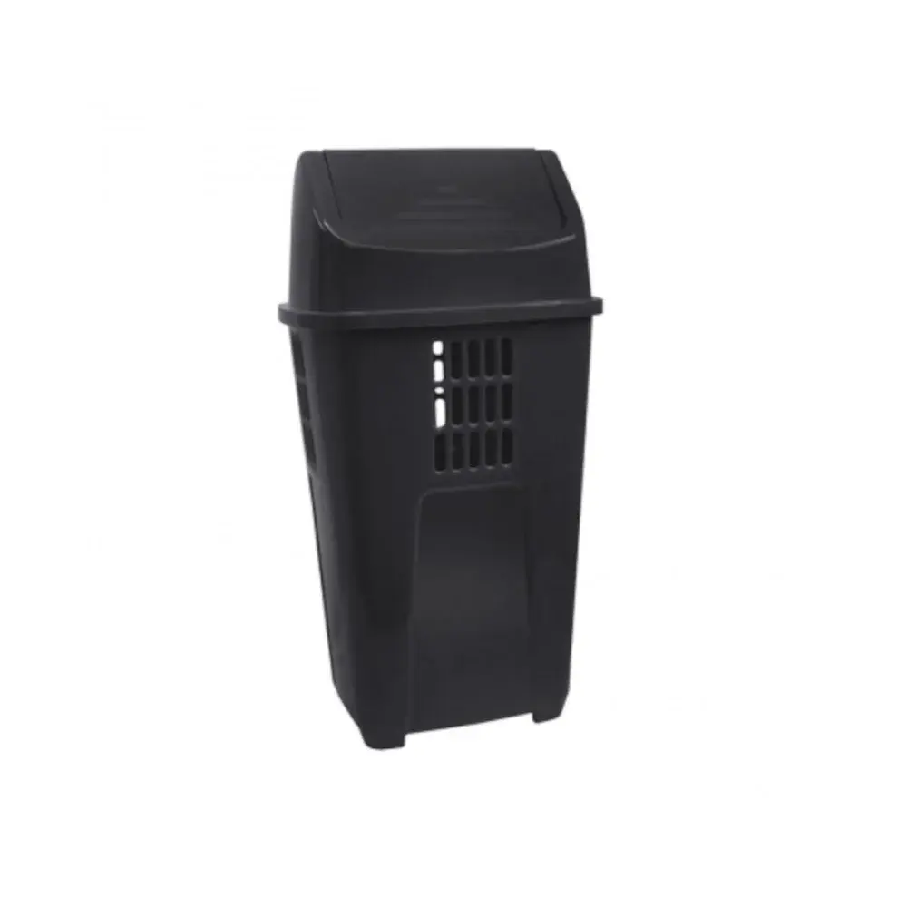 Lixeira basculante 50L eco Plasvale — fotografia de referência
