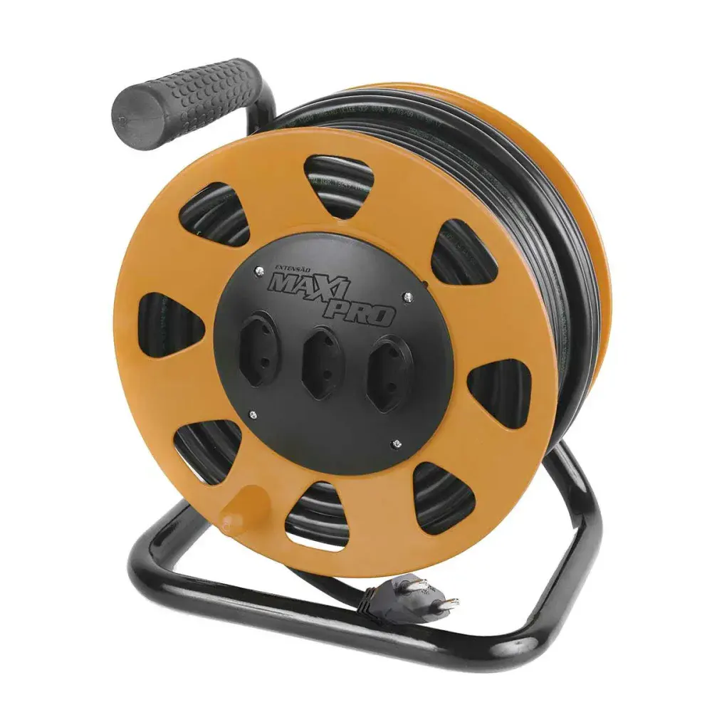 Extensão elétrica pp maxi pro laranja 2X2,50MM 30M 20A Daneva