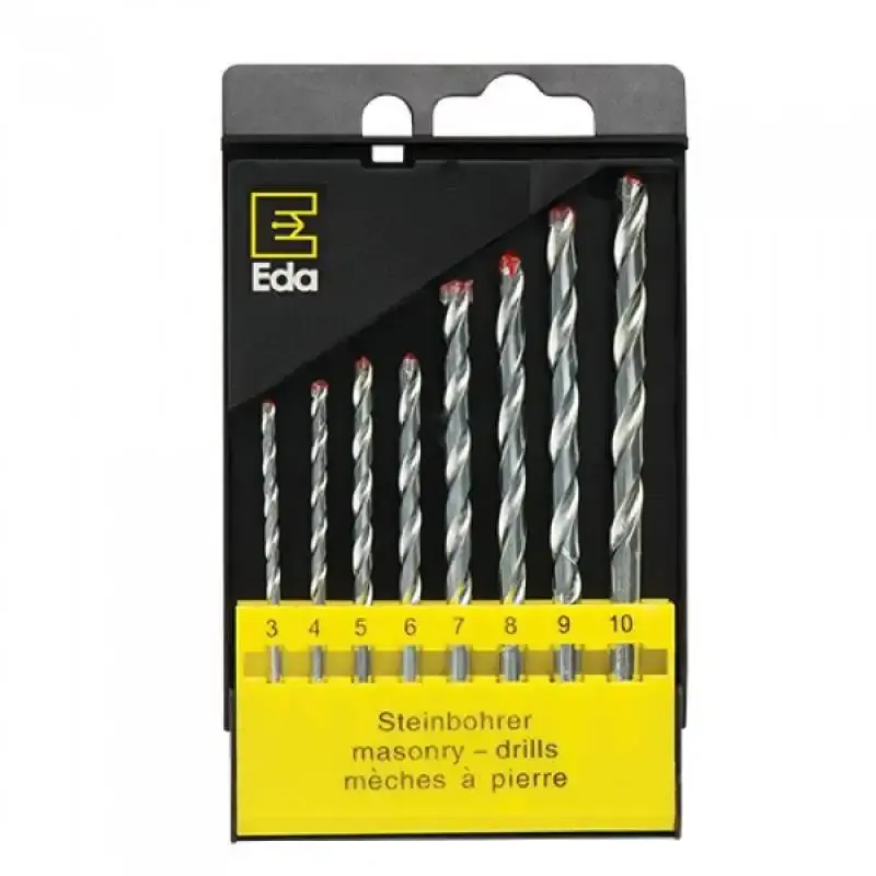 Kit de brocas de widea com 8 peças 5TW Eda — fotografia de referência