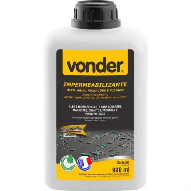 Impermeabilizante contra óleos 900 ML Vonder