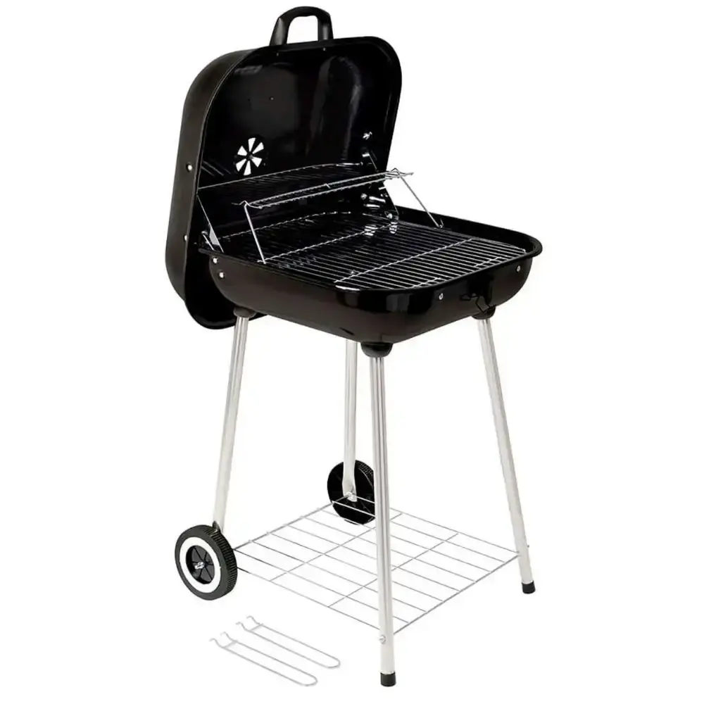 Churrasqueira portátil esmaltada a bafo barbacoa Mor