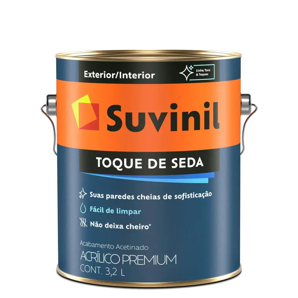 Acrílico toque seda acetinado base A2 3,2L suvinil Suvinil Selfcolor — fotografia de referência