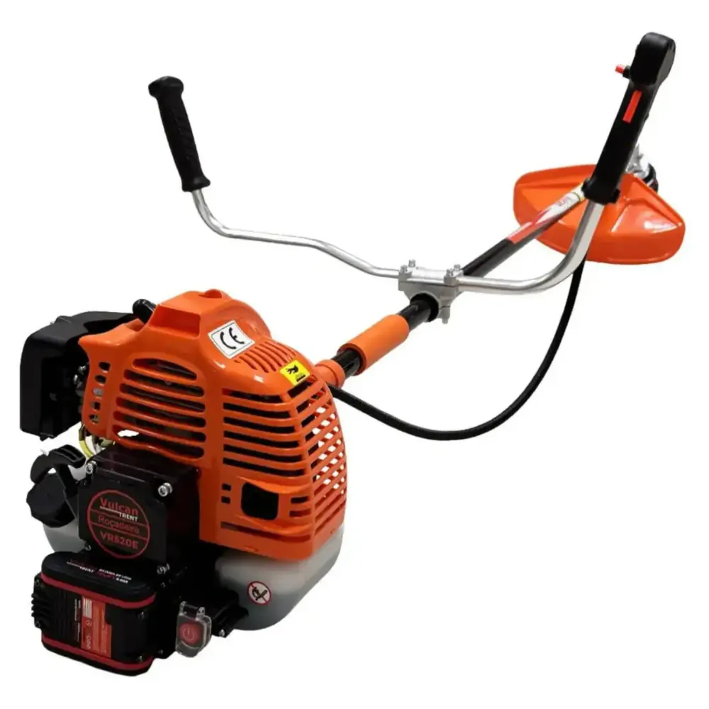 Roçadeira lateral a gasolina VR520E 2T 52CC 2,5HP elétrica e bateria Vulcan — fotografia 5
