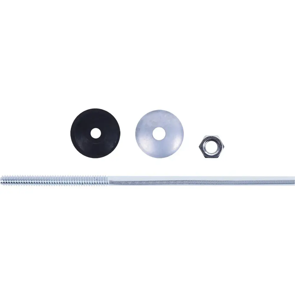 Conjunto de haste para telha 1/4 x 150MM galvanizado 100PÇS Worker — fotografia de referência