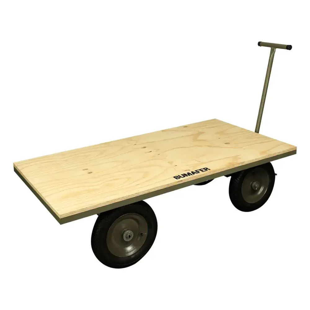 Carro plataforma compensado 1500X800MM 800KG Bumafer — fotografia 8