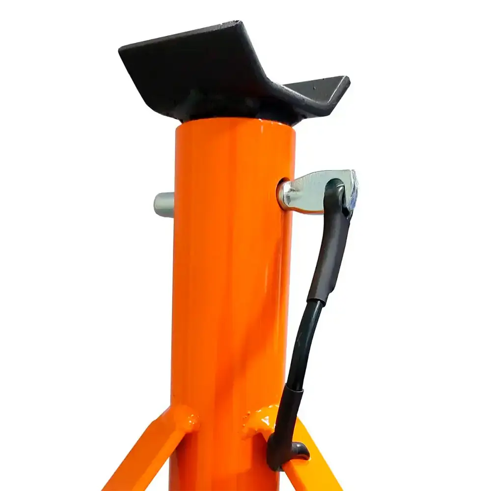 Cavalete mecânico automotivo 2 TON kit 2 peças Evald Vermelho — fotografia 12