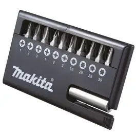 Estojo de bits em aço com 11 peças Makita — fotografia 2