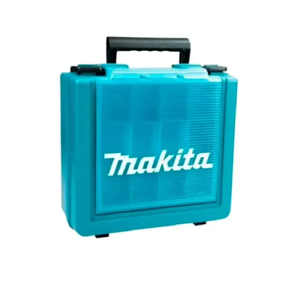 Chave de impacto a bateria com 2 baterias carregador e maleta Makita — fotografia 4