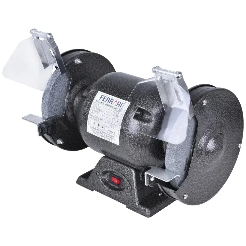Moto esmeril de bancada me- 6 3580 rpm 360W biv Ferrari — fotografia 6