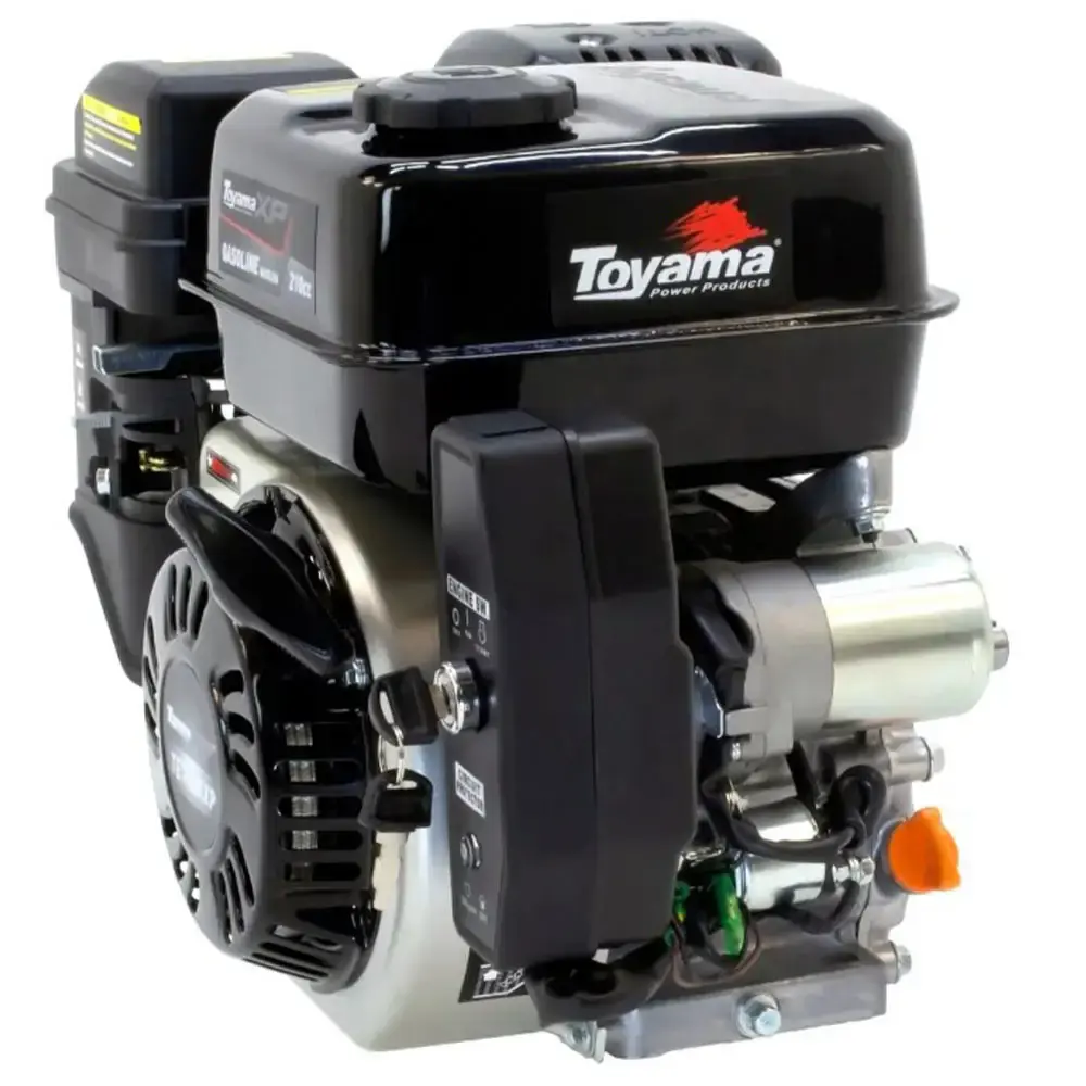Motor gasolina 7 HP 4 tempos partida elétrica TE70EK-XP Toyama — fotografia 5