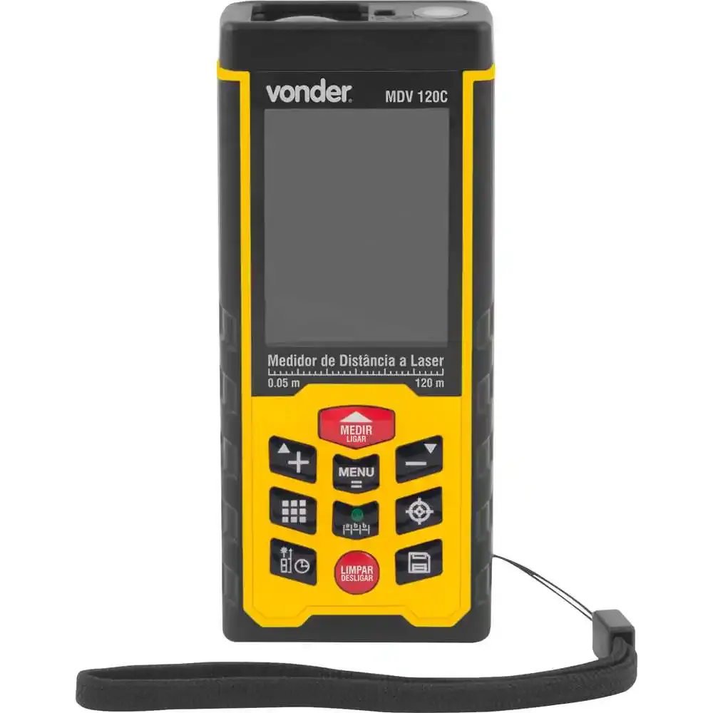 Medidor de distância a laser 120 metros MDV120C Vonder — fotografia 4