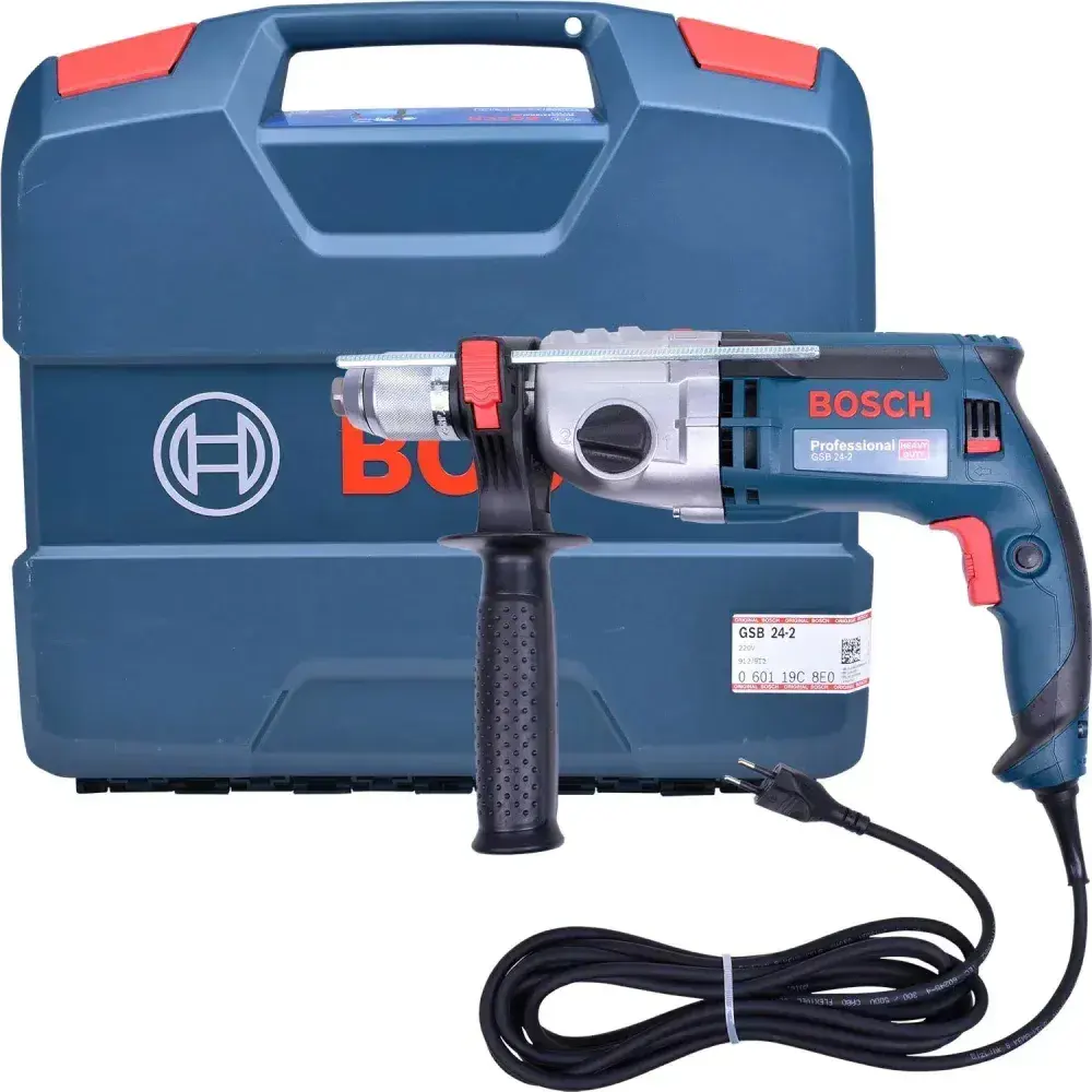 Furadeira de impacto gsb 24-2 1100W 220V Bosch — fotografia 7