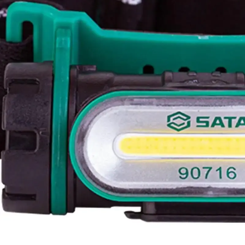 Lanterna para cabeça recarregável 150 lumens com carregador ST90716 Sata — fotografia 5