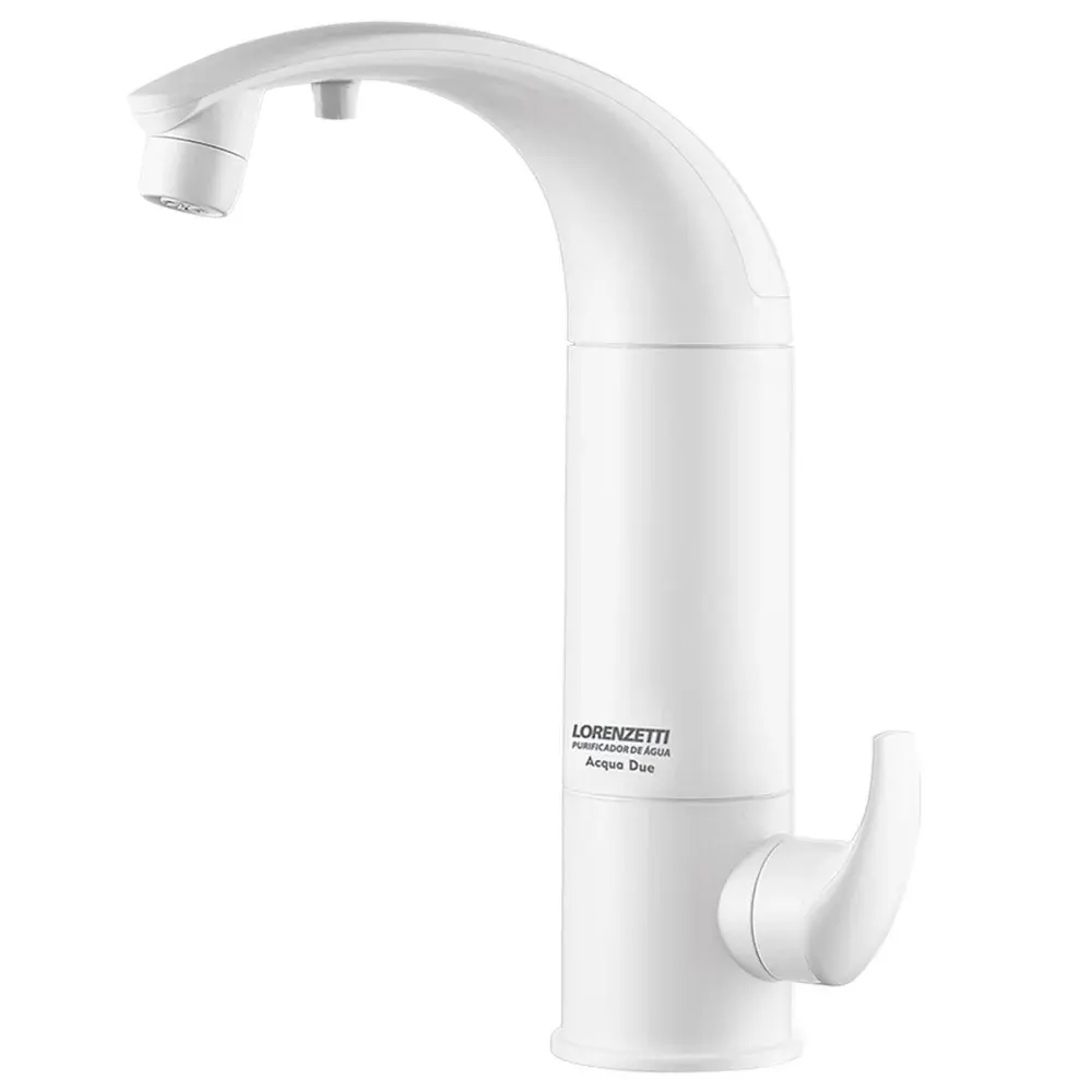 Purificador com torneira acqua due de mesa branco lorenzetti Lorenzetti Duchas — fotografia de referência