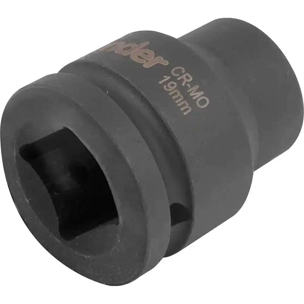 Soquete Sextavado de Impacto Encaixe 3/4 polegada 19Mm Cromado VONDER — fotografia 3