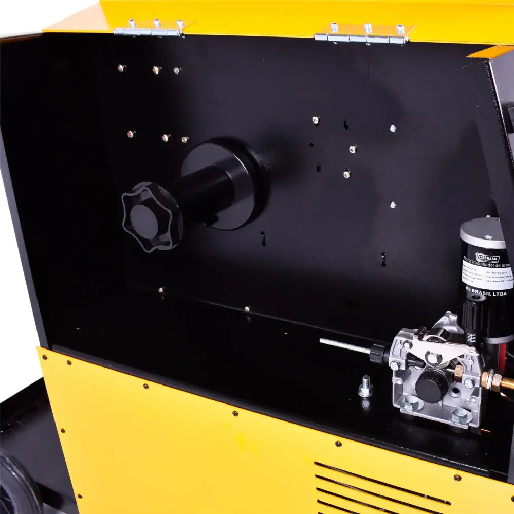 Máquina de solda mig flex 195A com tocha 6,2KVA 0,8MM 220V V8 brasil — fotografia 5