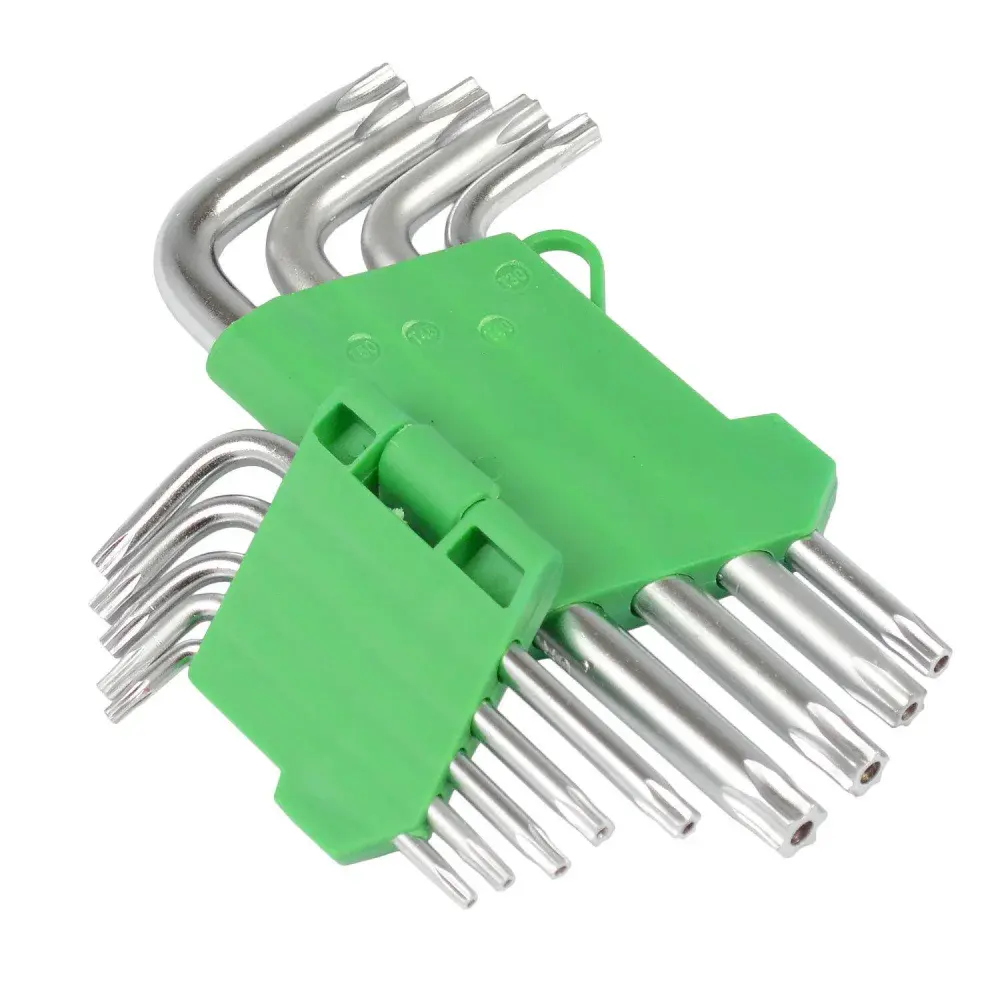 Kit de chave hexalobular T-10 a T-50 Carbografite - 9 peç — fotografia 4