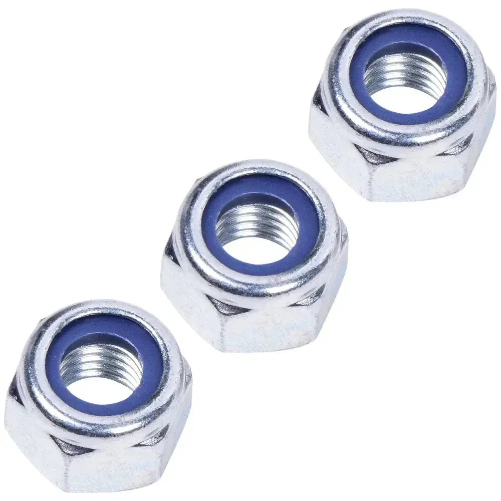 Porca sextavada travante ma zincado 10X17MM 500 peç Ciser — fotografia 4