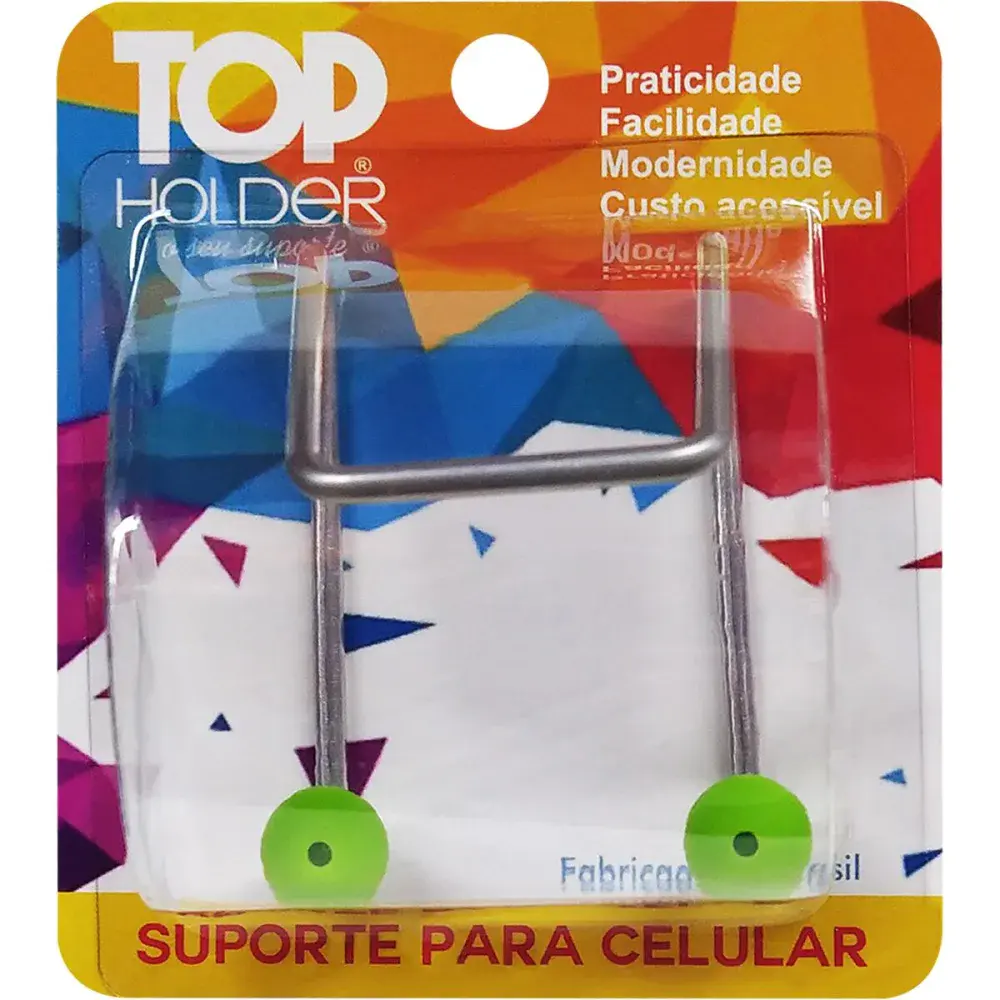 Suporte para celular smartphone com cores sortidas top holder Mlops