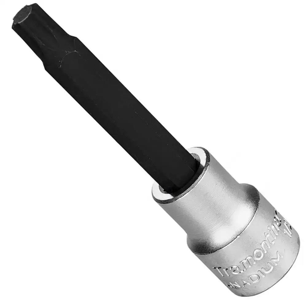 Soquete torx ponta trafix longa T50 1/2 pol Tramontina — fotografia 5