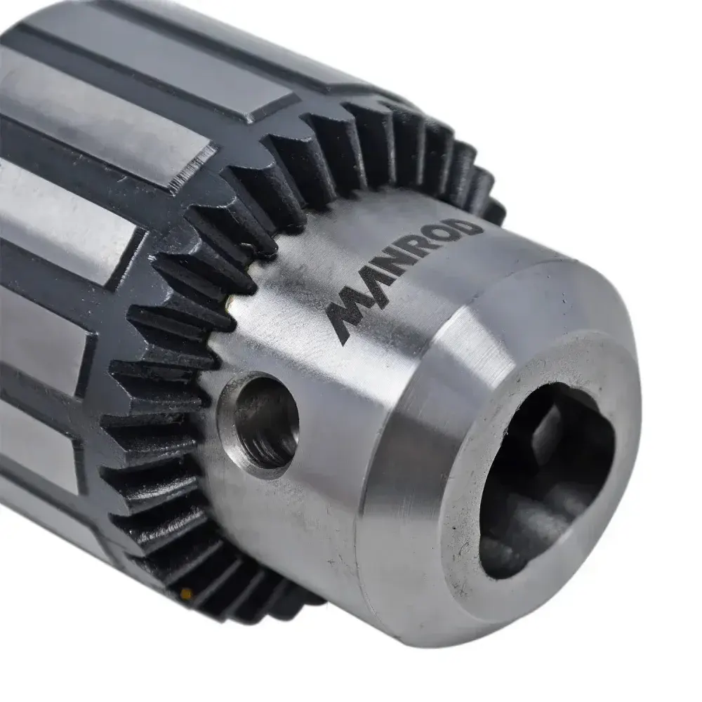 Mandril com chave pesado B16 p/ torno MR301 MR-344202 Manrod — fotografia 10