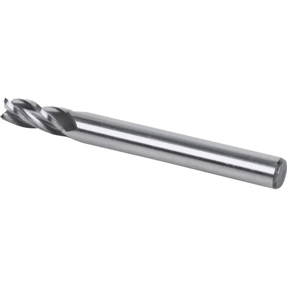 Fresa de topo reto aço rápido 5,5MM haste 6MM Worker — fotografia 5