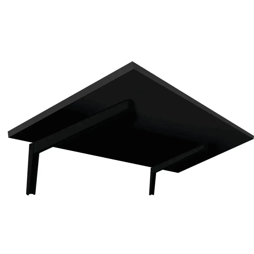 Mesa dobrável modelo com 1,5X40X60CM cor preta da Prat-k — fotografia 2