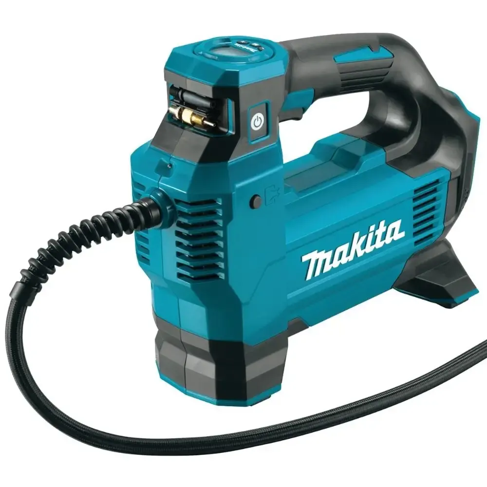 Compressor portátil a bateria 18V 161PSI 3 em 1 sem bateria Makita — fotografia de referência