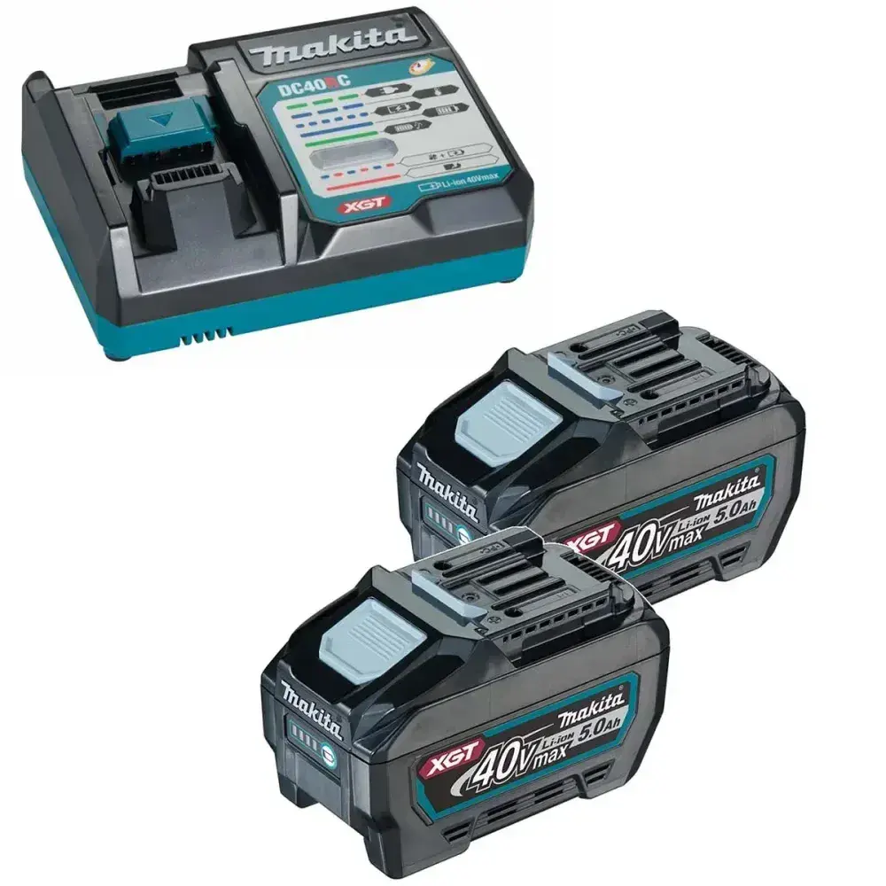 Esmerilhadeira xgt 9 pol c/bat+ca 220V Makita — fotografia 6