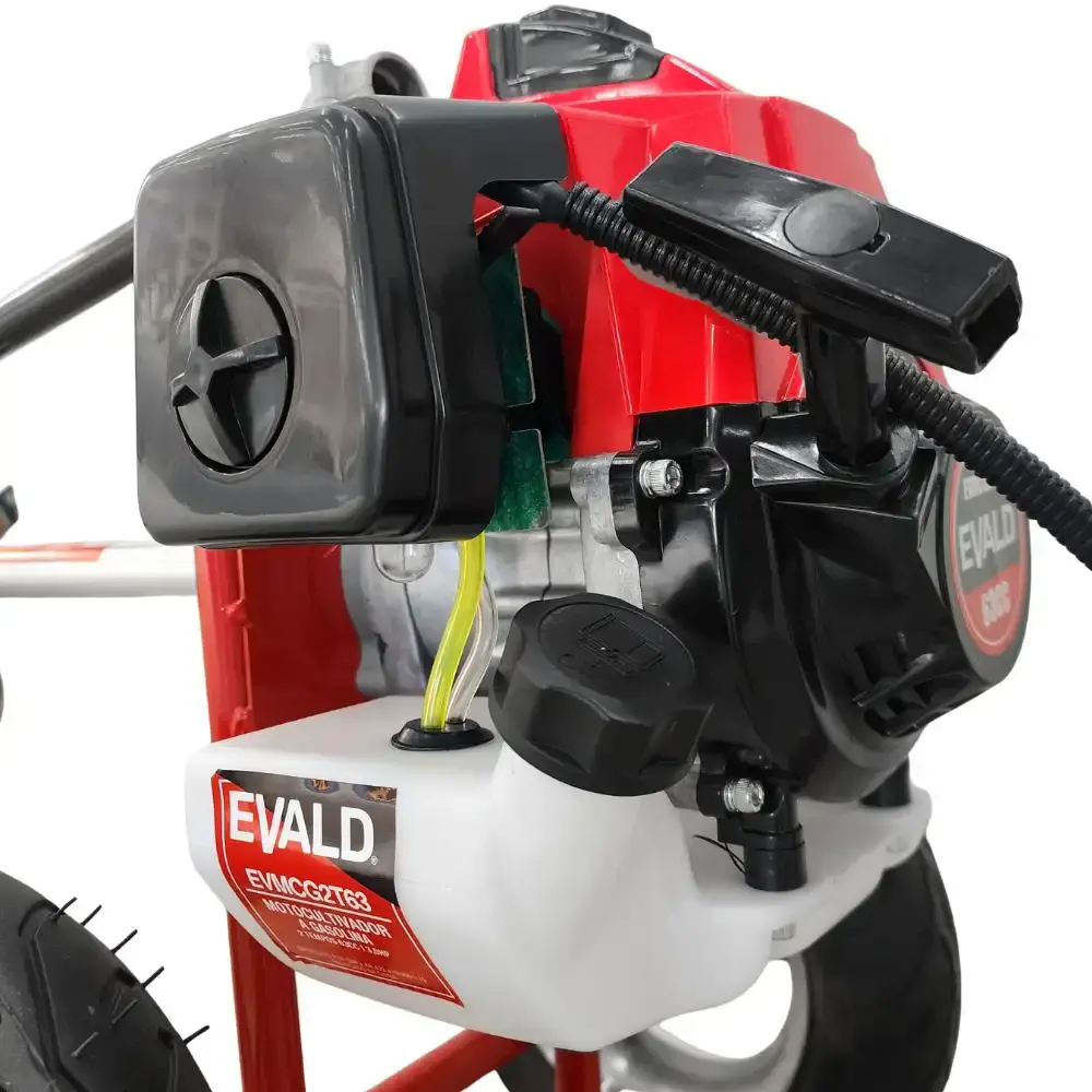 Motocultivador à gasolina 63CC Evald — fotografia 6