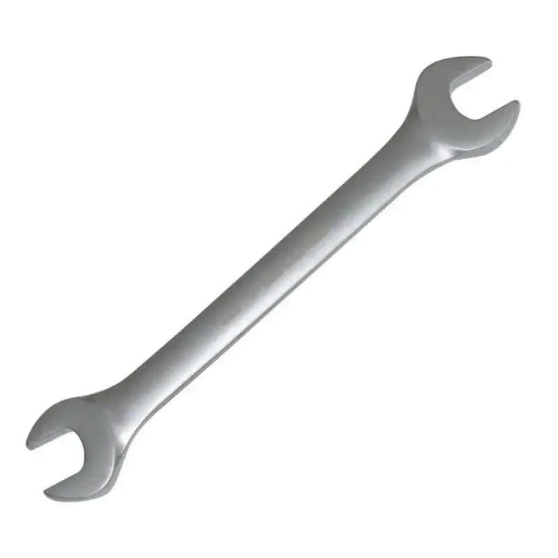 Chave fixa 21X23 MM aço CRV niquelado Stels — fotografia de referência
