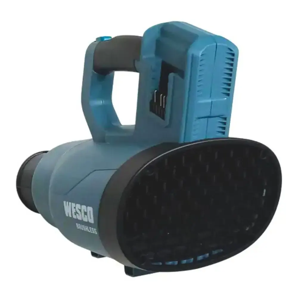 Soprador de folhas a bateria 18V WS8518.9 sem carregador e bateria Wesco — fotografia 3