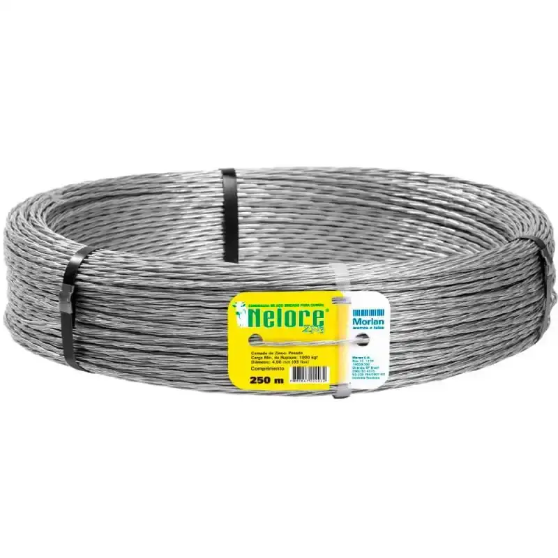 Cordoalha para curral 3 fios 250M nelore 2097 Morlan