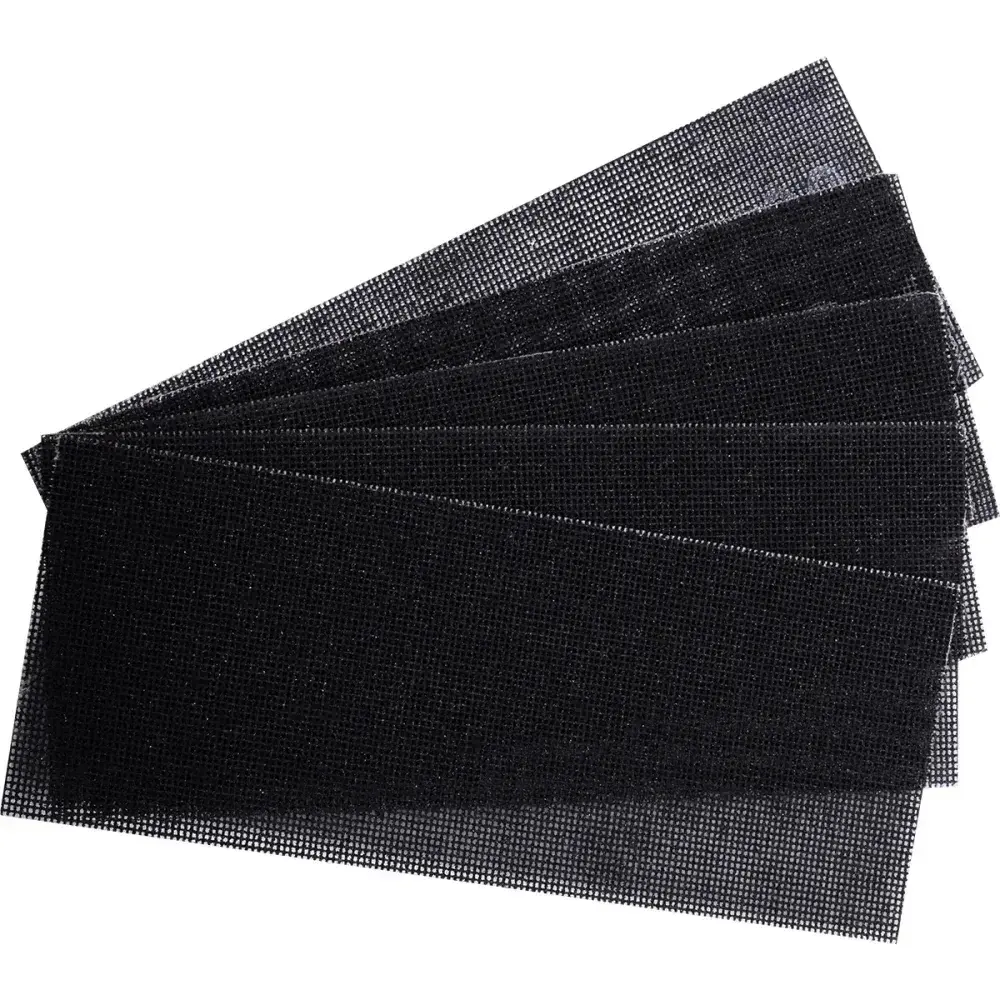 Lixa de tela abrasiva 115MM x 280MM grão 100 5 peç Worker — fotografia de referência