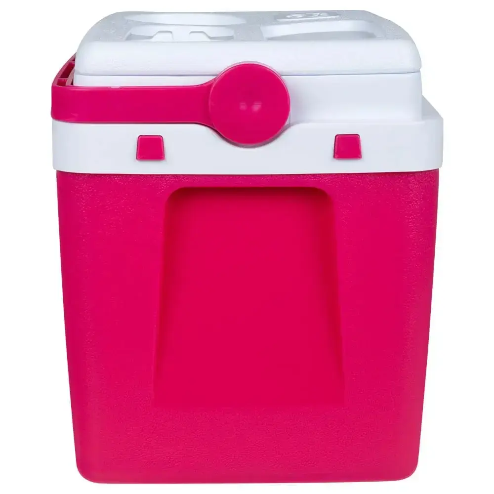 Caixa térmica 12 litros rosa e branco 071310 Belfix — fotografia 6