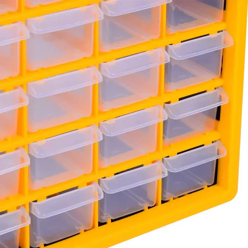 Organizador plástico multiuso 64 gavetas Bumafer — fotografia 10