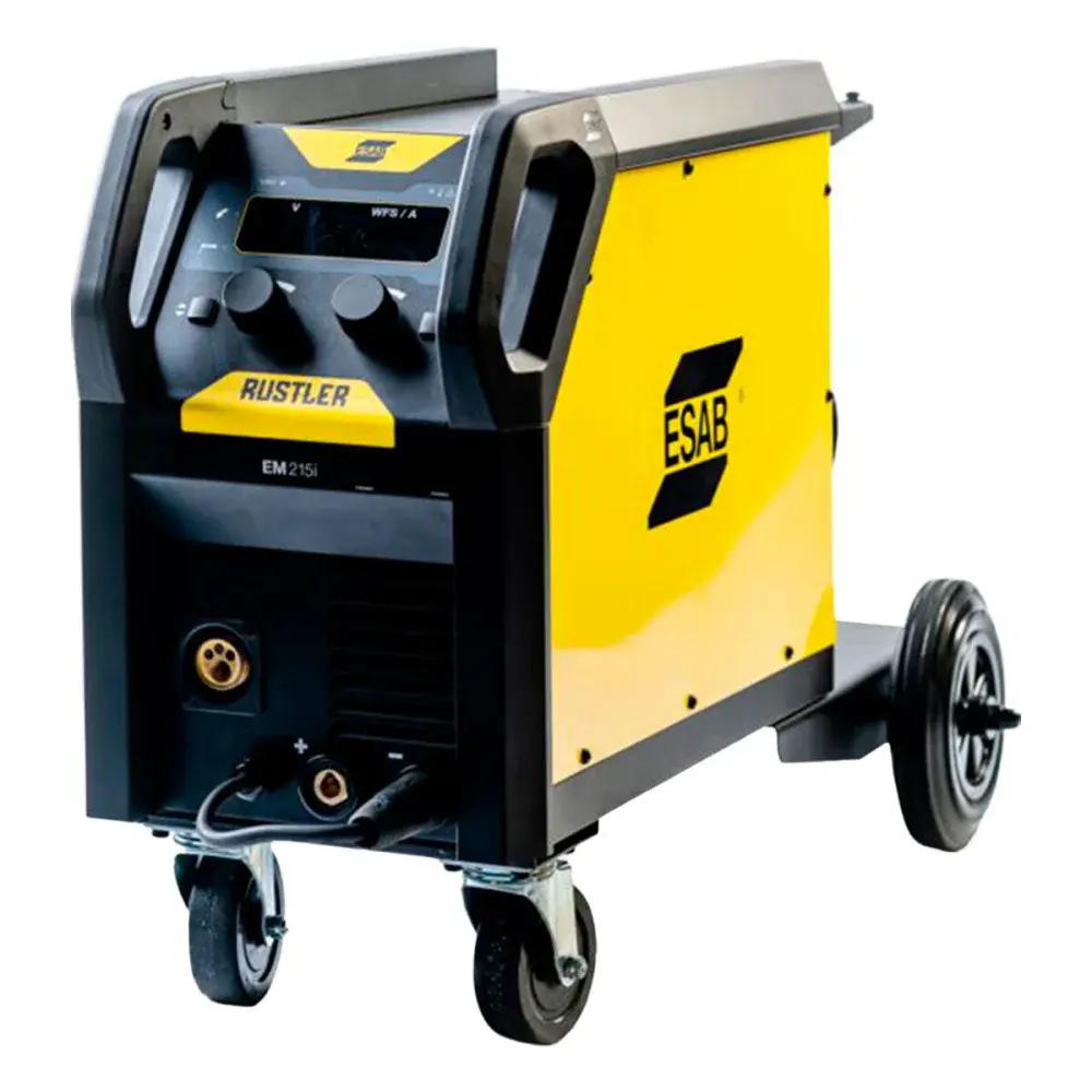 Máquina de solda inversora rustler EM215I Esab — fotografia 2