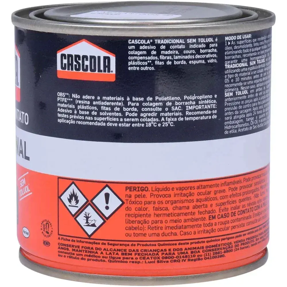 Cascola tradicional sem toluol 195G Henkel — fotografia 8